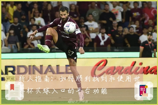 新人指南：如何顺利找到和使用世界杯买球入口的平台功能