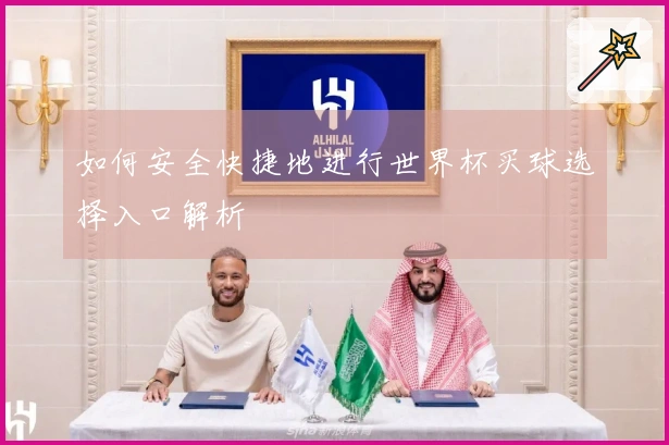 如何安全快捷地进行世界杯买球选择入口解析
